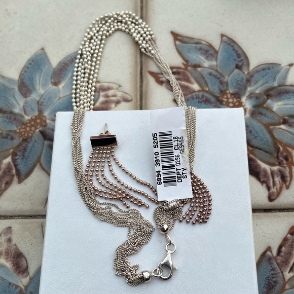 Earrings & necklace set 925 - Picture 3 of 4